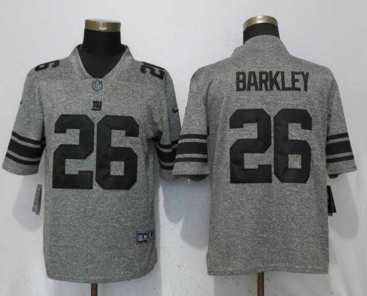 Nike Giants 26 Saquon Barkley Gray Vapor Untouchable Limited Jersey,We sell and wholesale Nike Giants 26 Saquon Barkley Gray Vapor Untouchable Limited Jersey on line form chian!